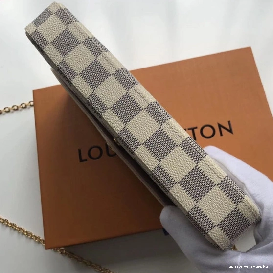 FS CHEAP Vuitton Louis Damier Bag Felicie N63106 Pochette 0810